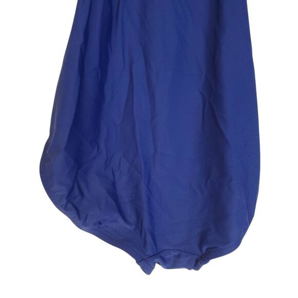 Maxine Of Hollywood Women's V-Neck Drape Front Mio One Piece Swimsuit Size 10 - Picture 7 of 13